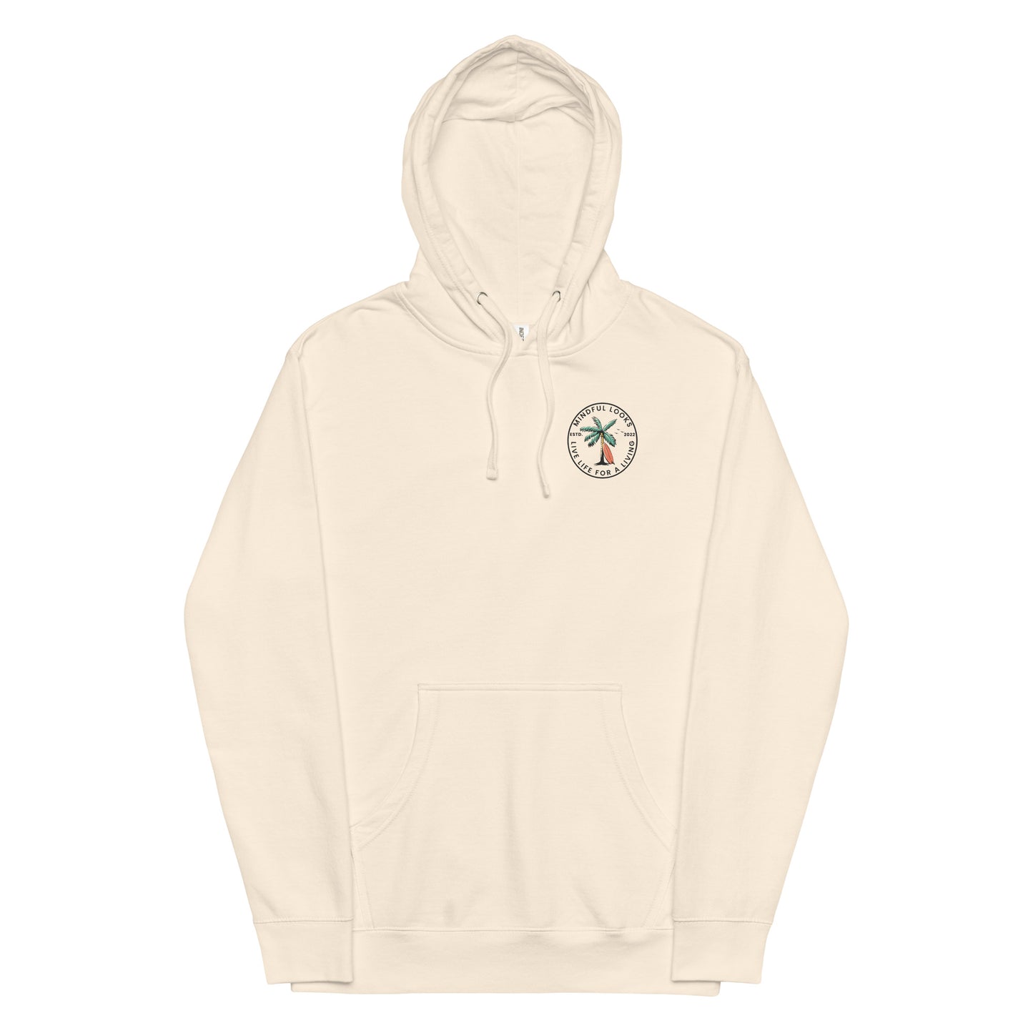 Palm Tree Live Life For A Living - Hoodie