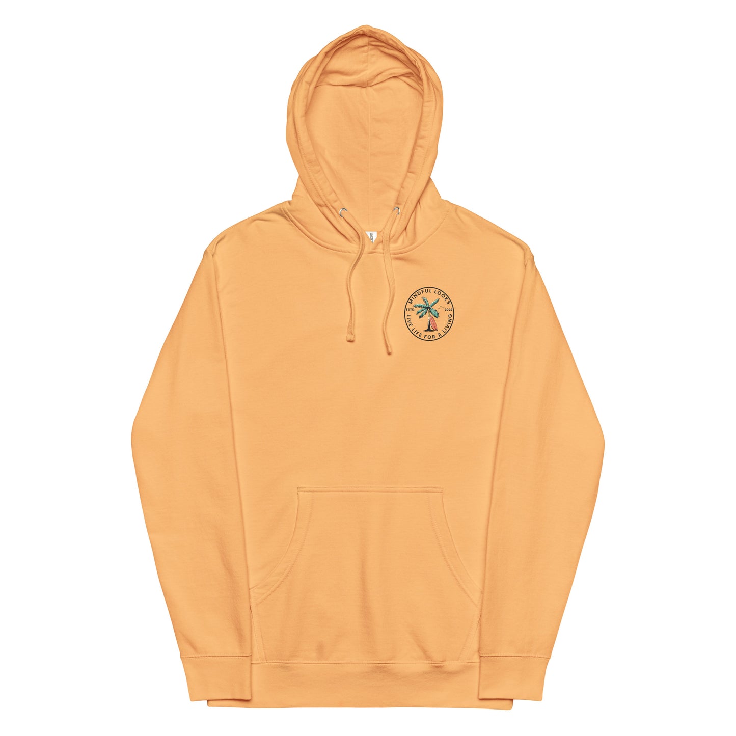Palm Tree Live Life For A Living - Hoodie